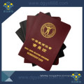 Anti-Counterfeiting Security Hot Stamping Golden VIP Booklet